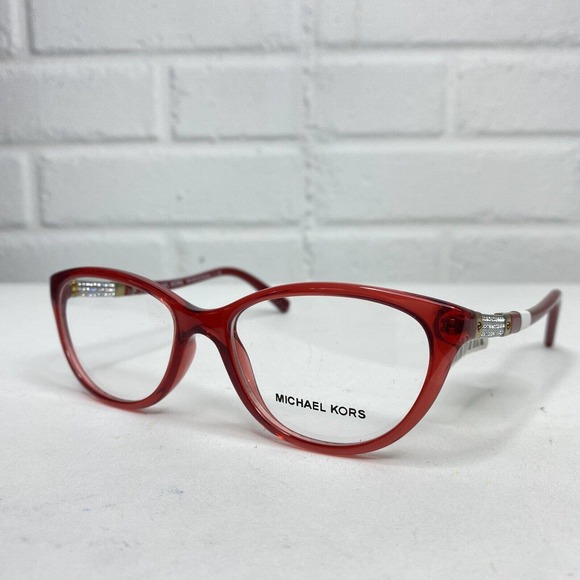 Michael Kors Women\'s‎ Eyeglasses Authentic MK 4021B 3042 Burgundy 52-16 H2507 main image 6